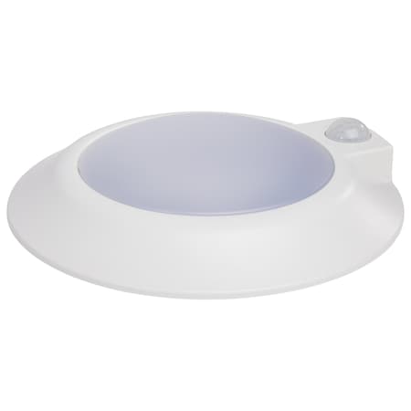 Nuvo 7 Inch, LED Disk Light, Fixture with Occupancy Sensor, White Finish, CCT Selectable 62/1820